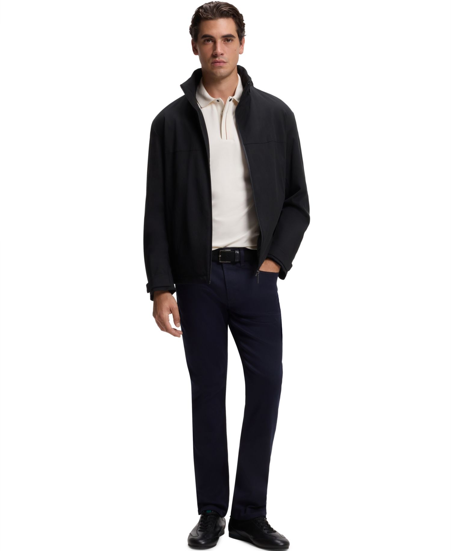 x Aston Martin Men's Mercerized Cotton Regular-Fit Polo Shirt