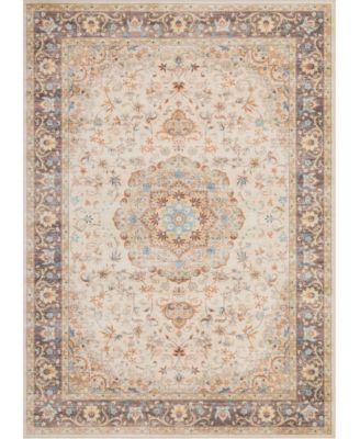Homewell Machine Washable HAM4002 4'11"x6'11" Area Rug