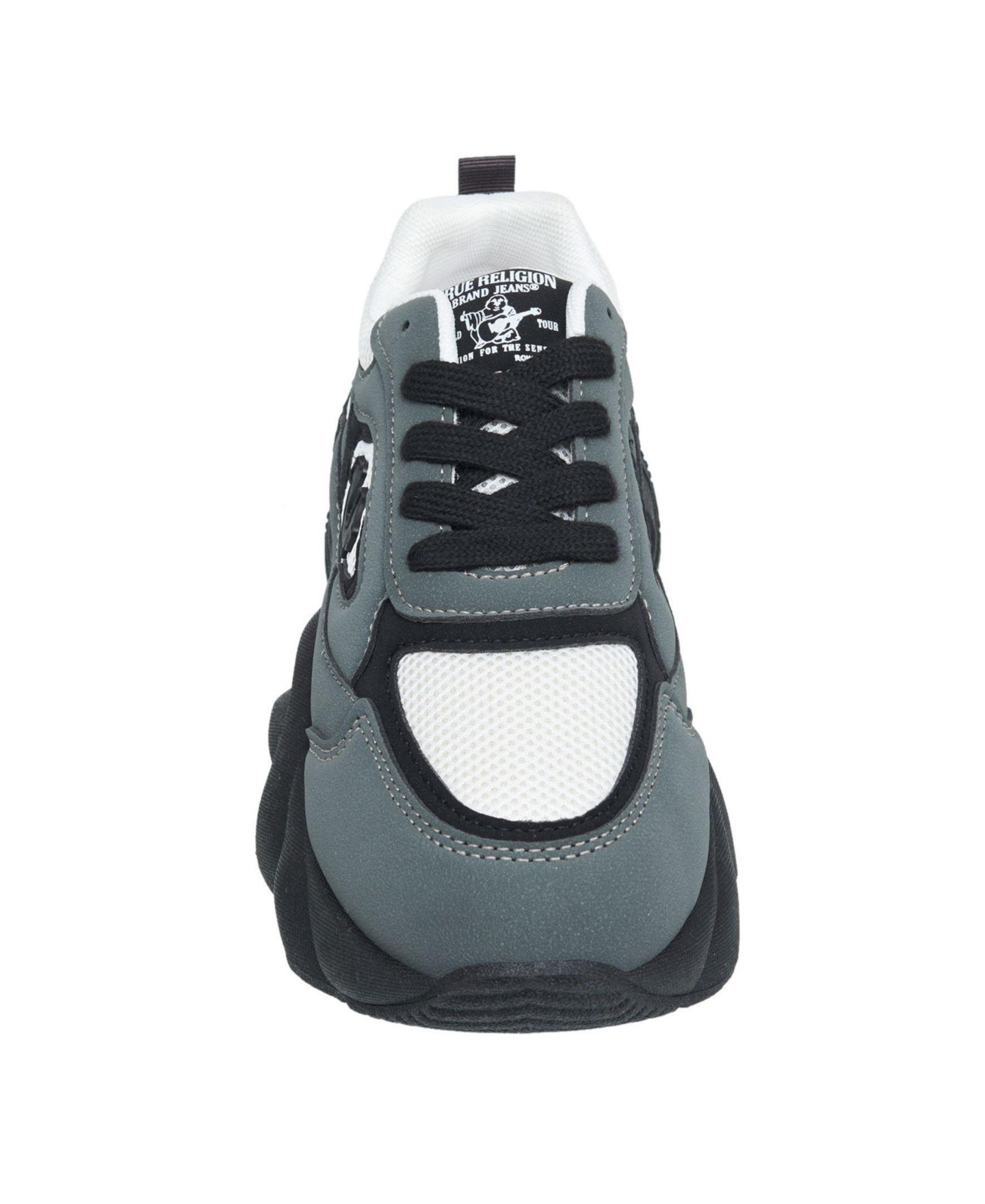 Кроссовки True Religion Cole Chunky Sneaker для мальчиков, цвет: Чёрный серый — фото 4