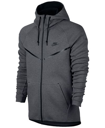 Nike Men's Tech Fleece Windrunner Hoodie - Hoodies & Sweatshirts - Men ...