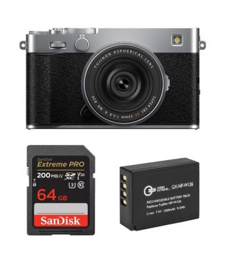 X-E5 40.2-Megapixel 4K Mirrorless Camera with XF 23mm f/2.8 R WR Lens