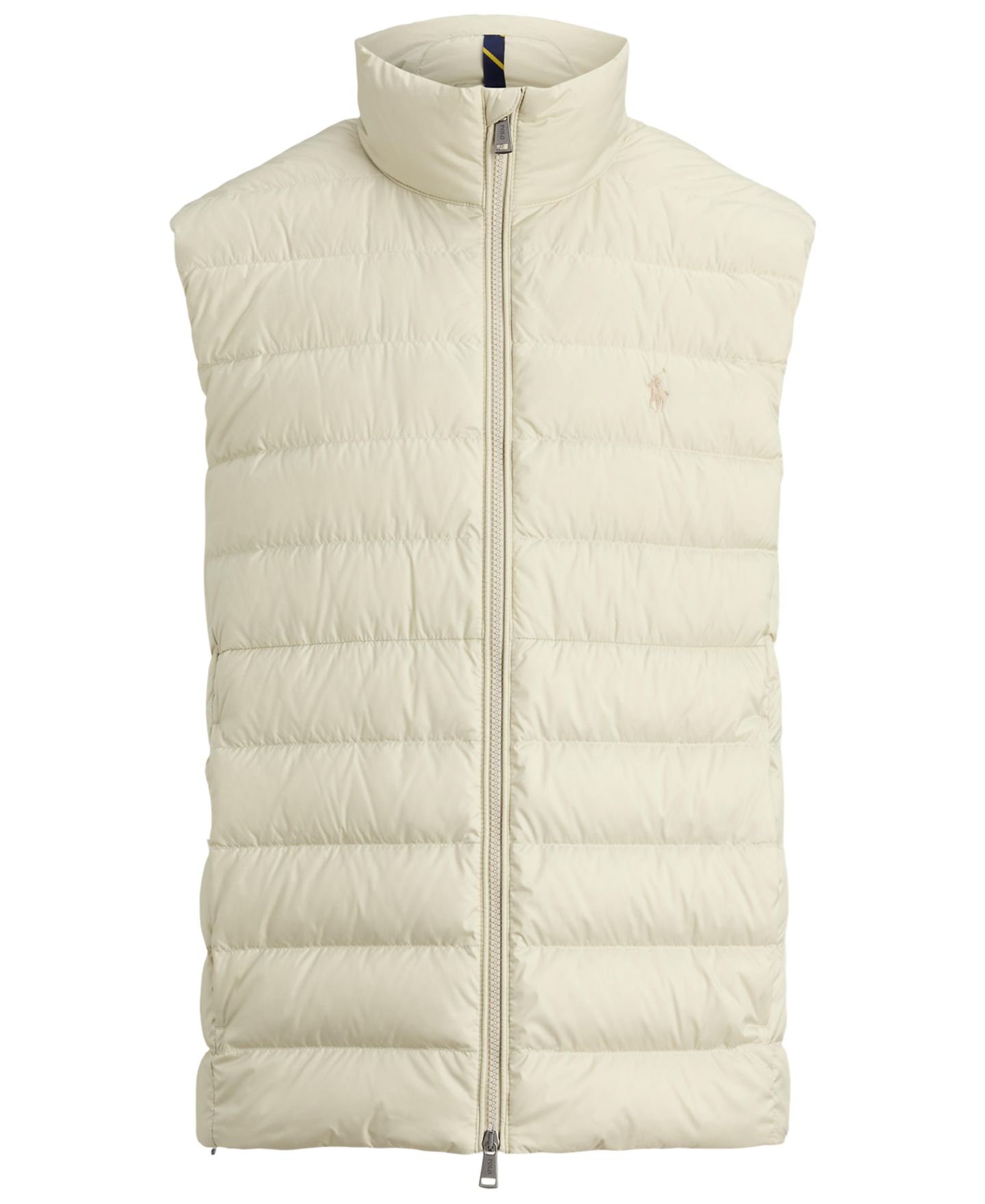 Мужской жилет Polo Ralph Lauren The Colden Packable Down Vest, цвет: Песочный — фото 5