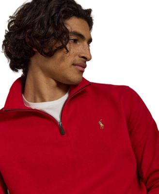 Polo Ralph Lauren Men's Estate-Rib Cotton Quarter-Zip Pullover