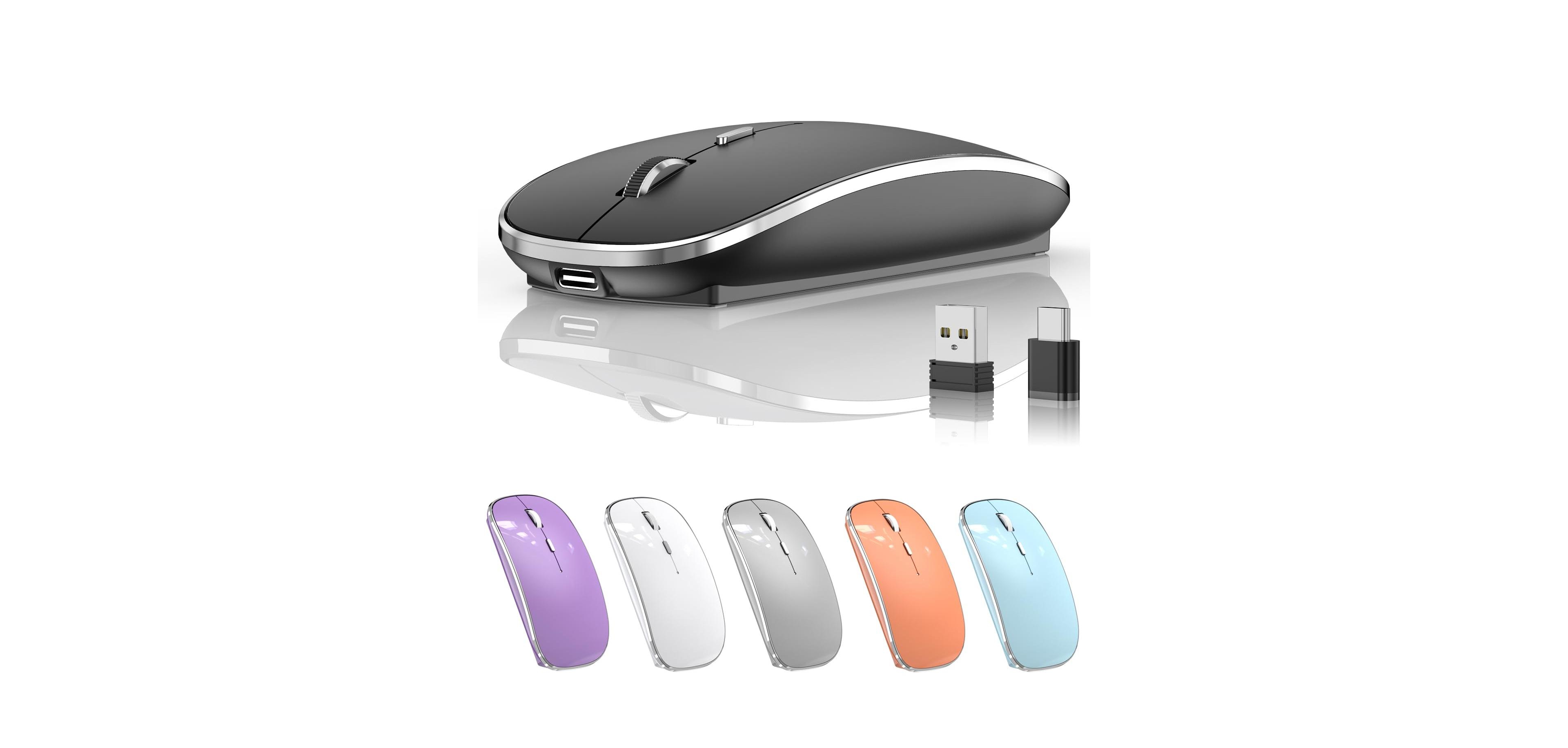Lofree Rechargeable Wireless Quiet-Click Mouse for Pc/Mac