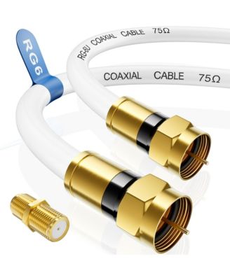 RG6 75 Ohm F-Type Coaxial Cable