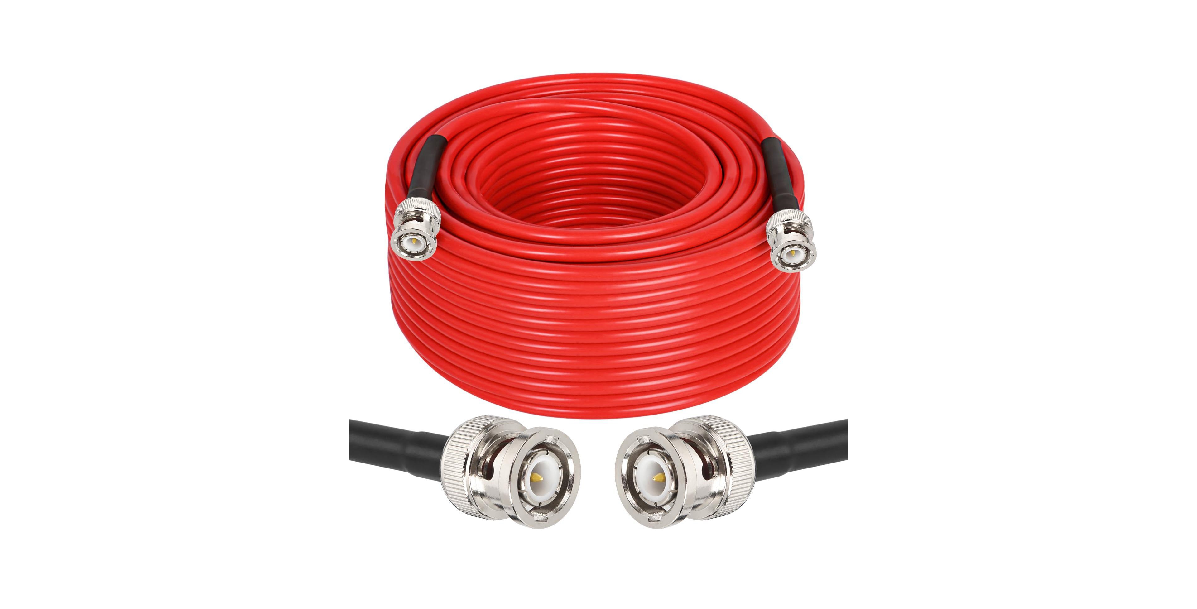 Lofree Low Loss 50 Ohm Bnc Coaxial Cable Extension for Rf Radio Antennas
