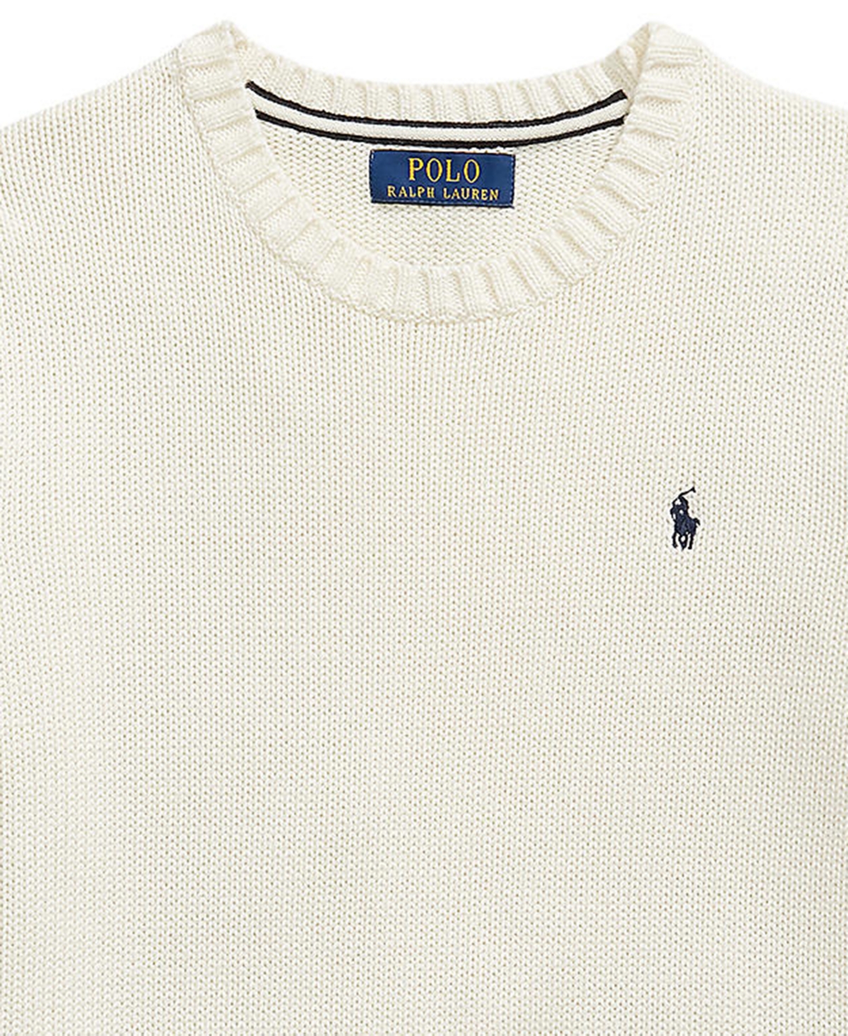 Polo Ralph Lauren Boys' 8-20 Cotton Crewneck Sweater