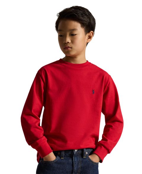 Детские Polo Ralph Lauren Boys' 8-20 Cotton Jersey Long-Sleeve T-shirt