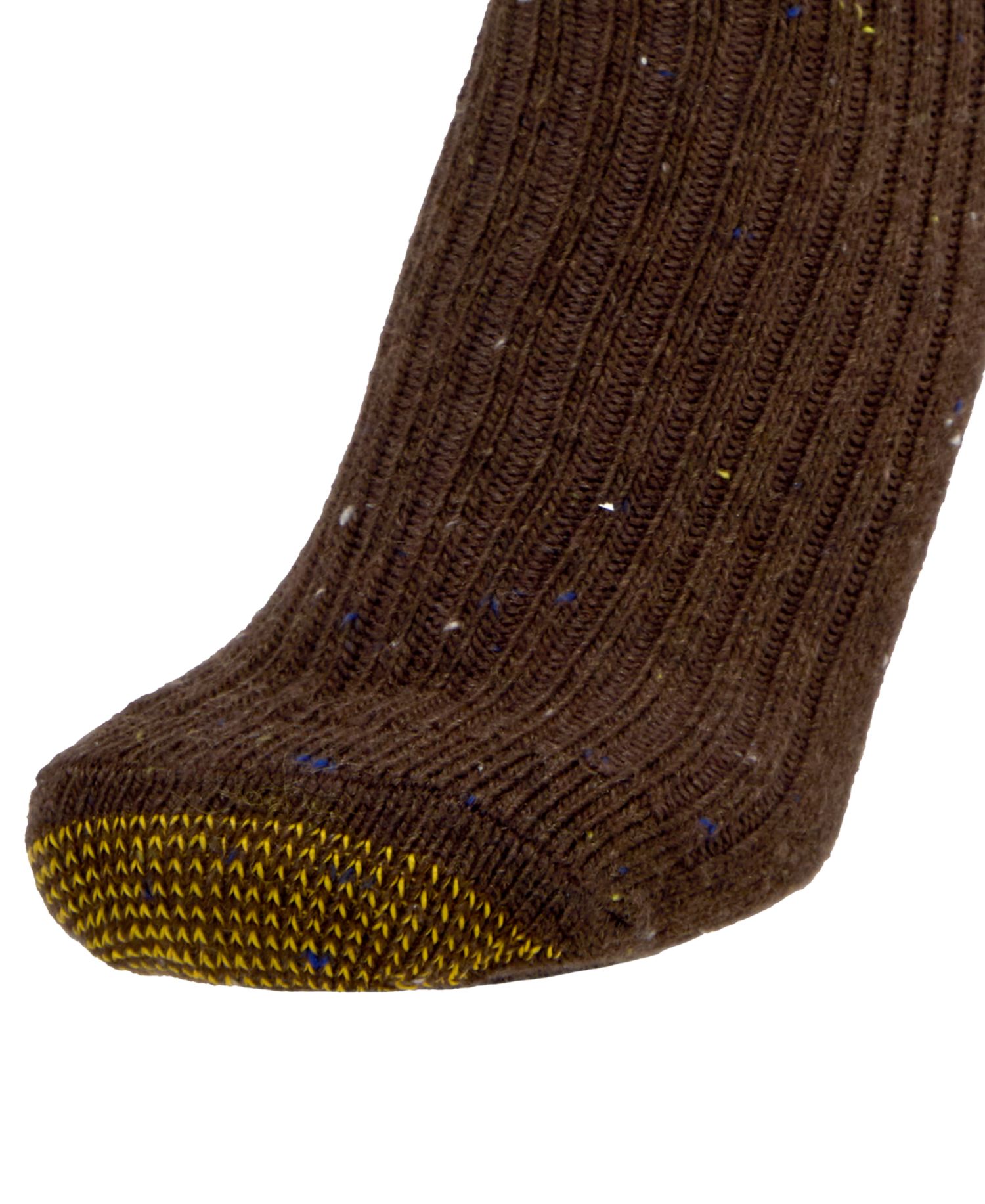 Women's Knit Nep Reinforced Toe Knee-High Socks, 2-Pack
