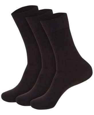 Women's Trouser Pima Cotton Blend Socks, 3-Pack