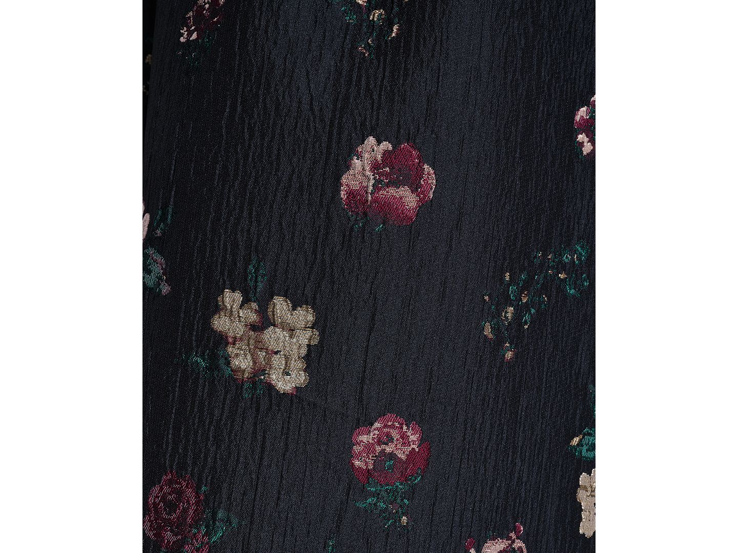 Женские платья KARL LAGERFELD PARIS Strapless Floral Gown, цвет: Чёрный разноцветный — фото 5