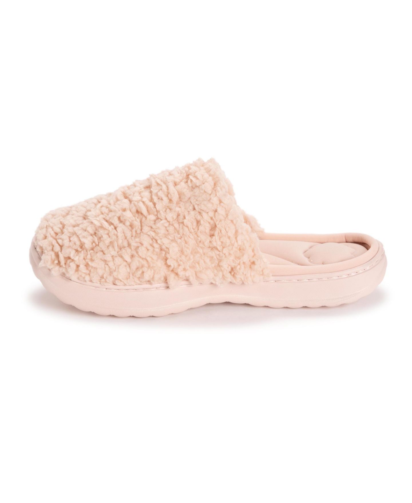 Женские тапочки MUK LUKS Dream Step Bryer Scuff Slippers, цвет: Пудровый — фото 6