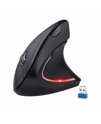 Vertical Ergonomic Wireless 4800 DPI Adjustable DPI Quiet-Click Mouse for PC
