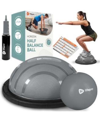 Half Balance Ball Trainer – Stability Balance Ball for Exercise, Non-Slip Balance Workout Equipment for Home Gym Balance Training