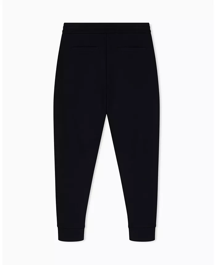 Men's Black And Gold Box Jogger - thumbnail 4