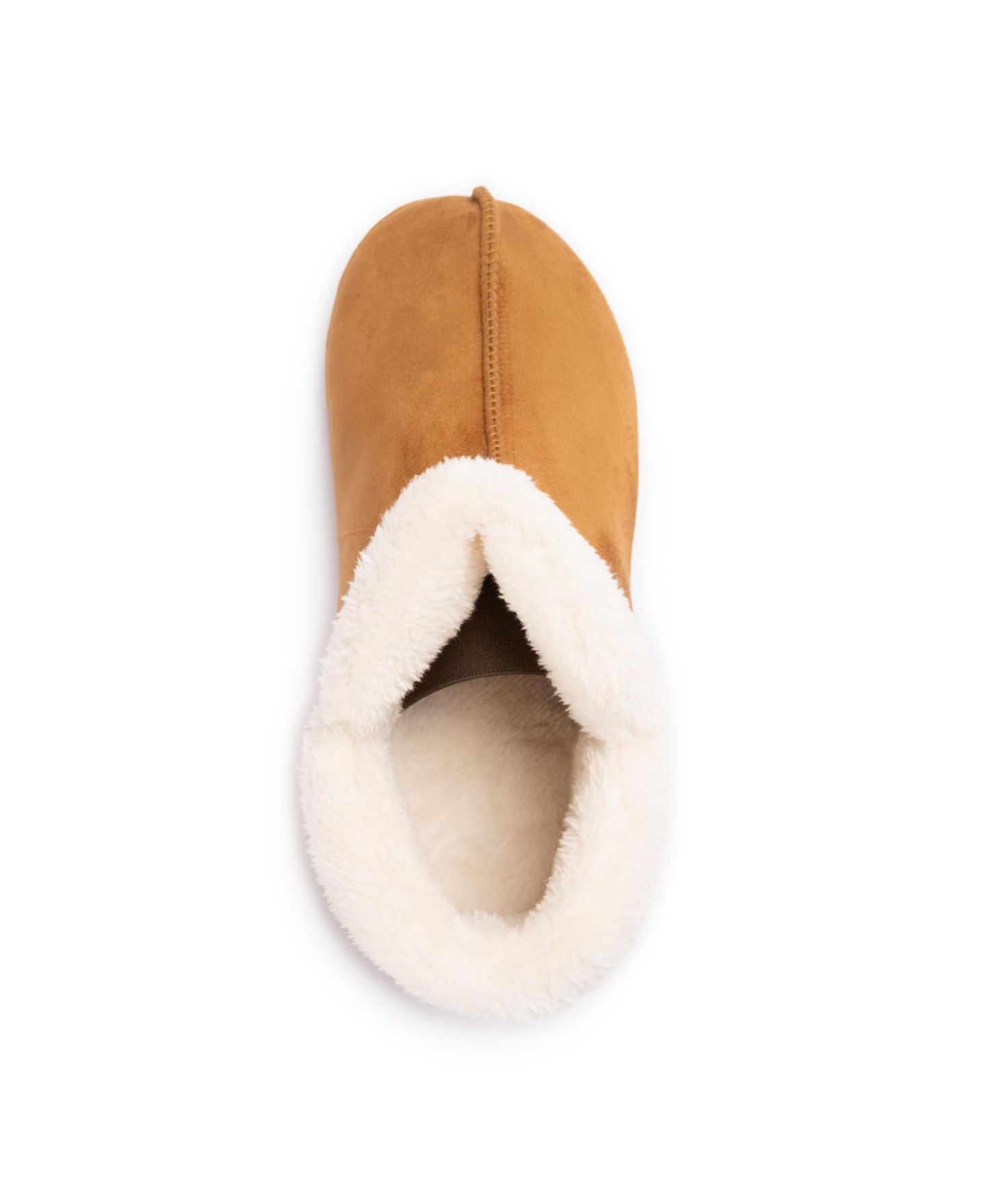Женские тапочки MUK LUKS Down Time Bootie Slippers, цвет: Рыжевато-коричневый — фото 7