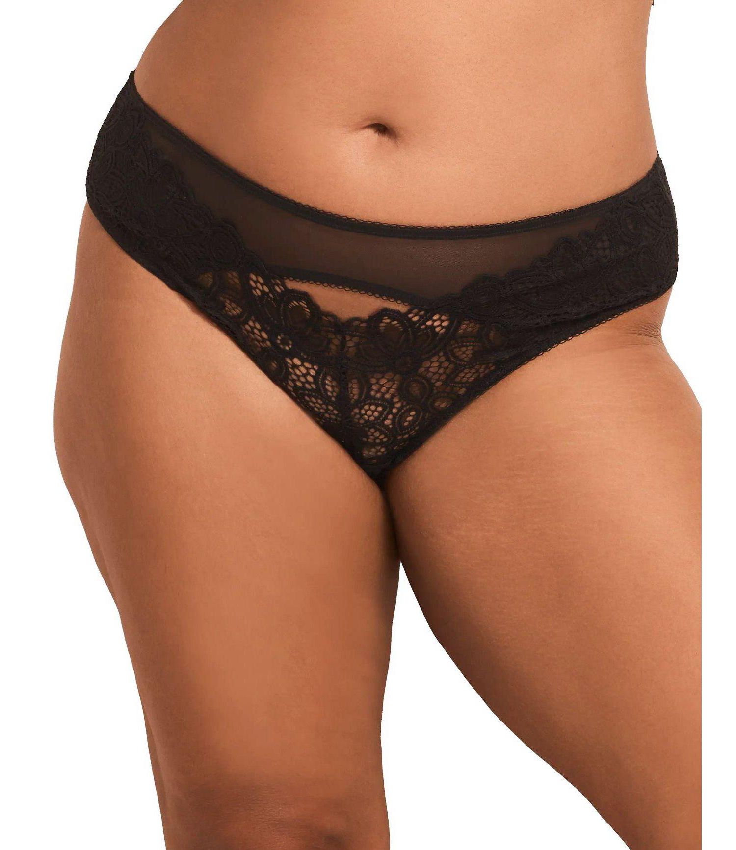 Plus Size Lace Elska Cheeky Panty