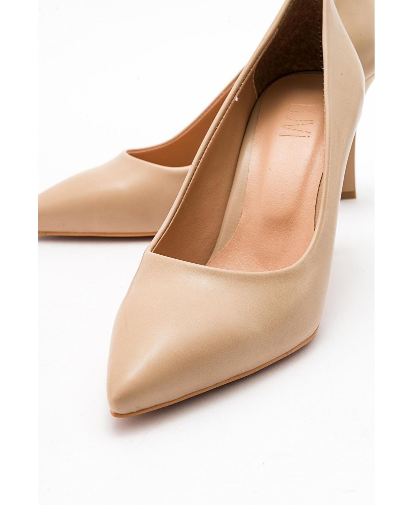 Женские туфли Prologue Shoes Forest Pointed Toe (Women), цвет: Бежевая искусственная кожа — фото 4