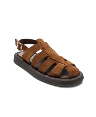 Forever and Always Shoes Women's Joura Leather Sandal