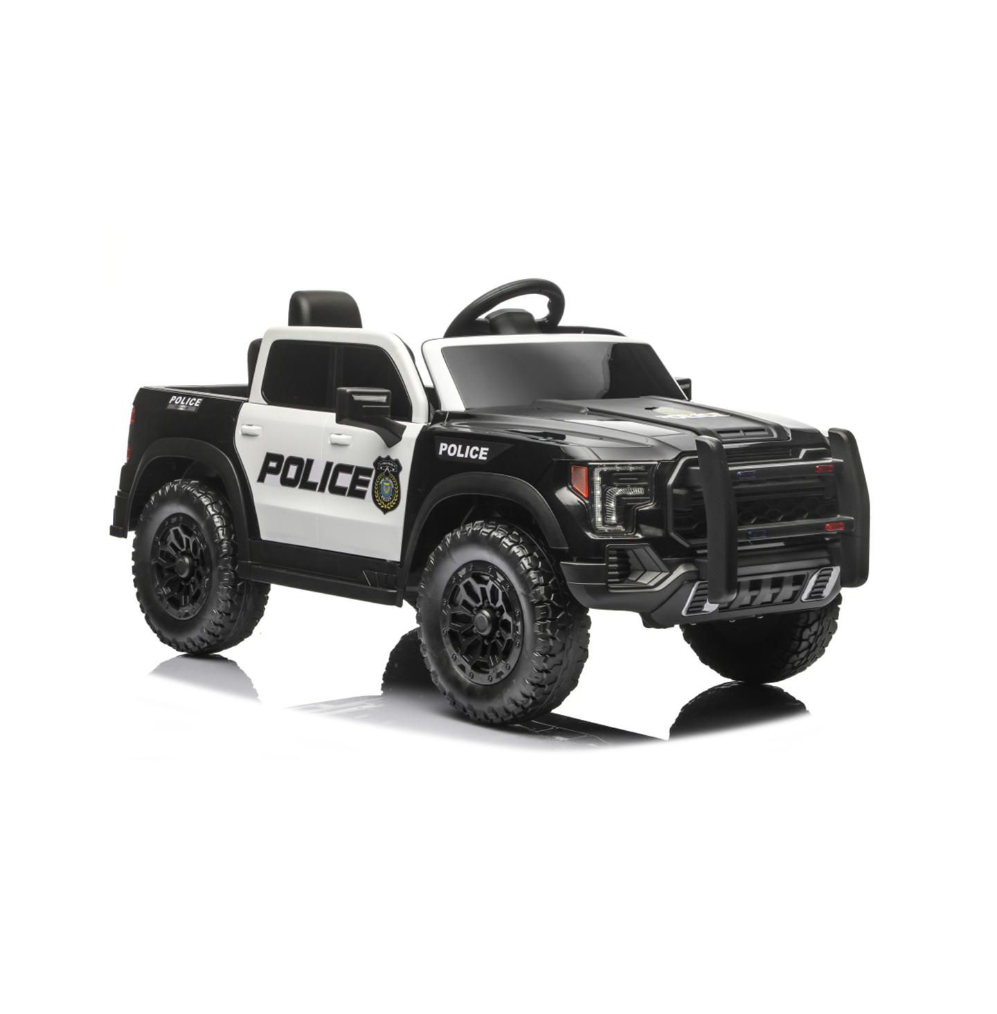 Детская игрушка YOBTOP Kids 12V Ride-On Car with Remote Control, 4-Wheel Shock Absorption & Music Player, 1 Rider, Ages 3+, цвет: Чёрный белый — фото 8