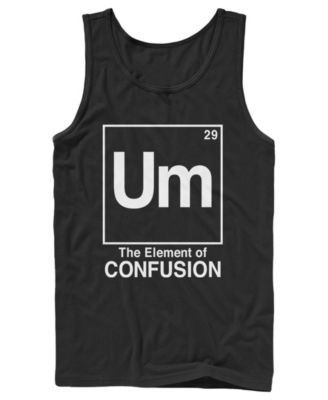 Men's the Element of Confusion Graphic Tank Top
