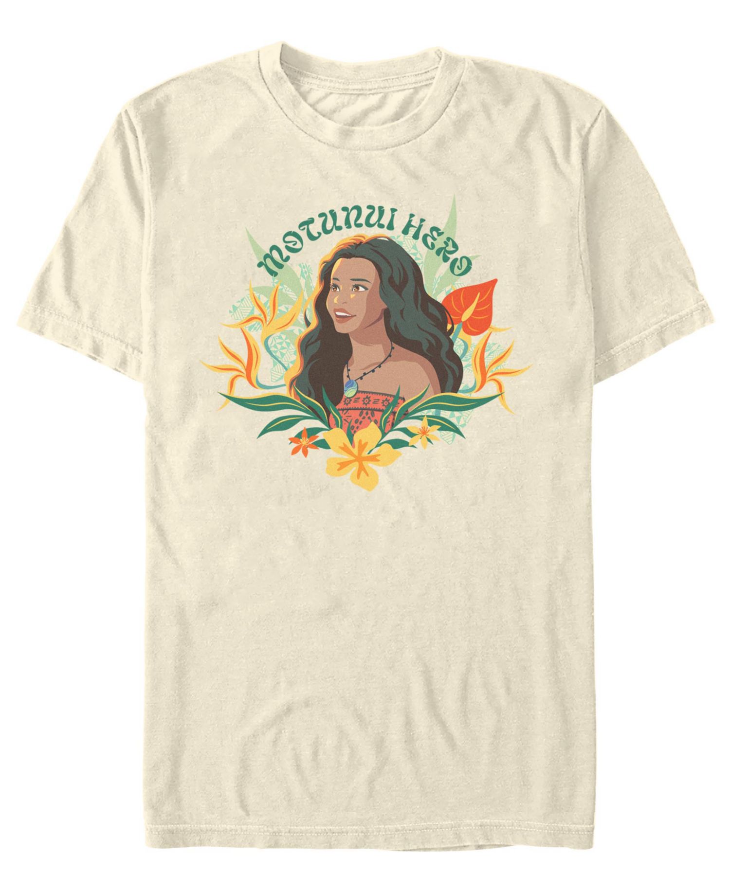 Men's Moana Live Action Motunui Hero Graphic T-Shirt