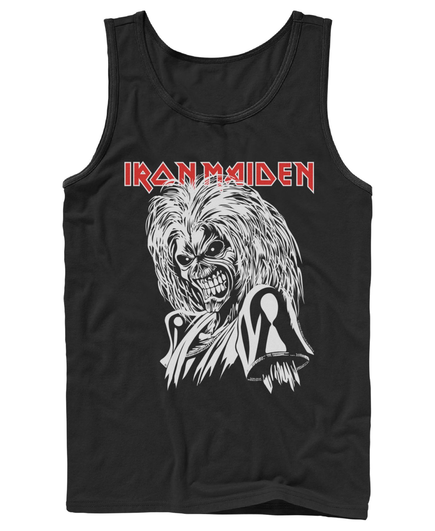 Men's Iron Maiden Eddie Face Graphic Tank Top