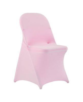 Stretch Chair Covers Set of 50, Polyester Spandex Covers for Weddings, Parties & Banquets
