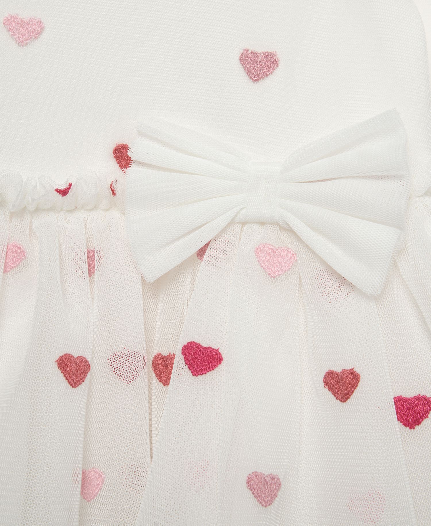 Baby Girls' Hearts Print Tutu Top, Leggings and Headband, 3-Piece Set