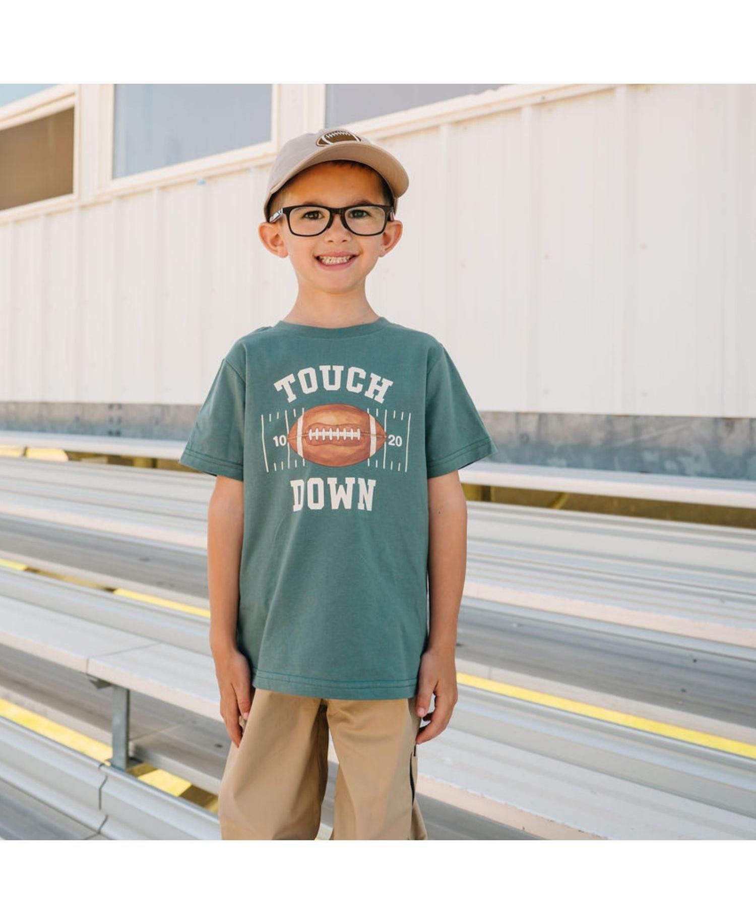 Baby Boys 12M -18M Touchdown Short Sleeve T-Shirt