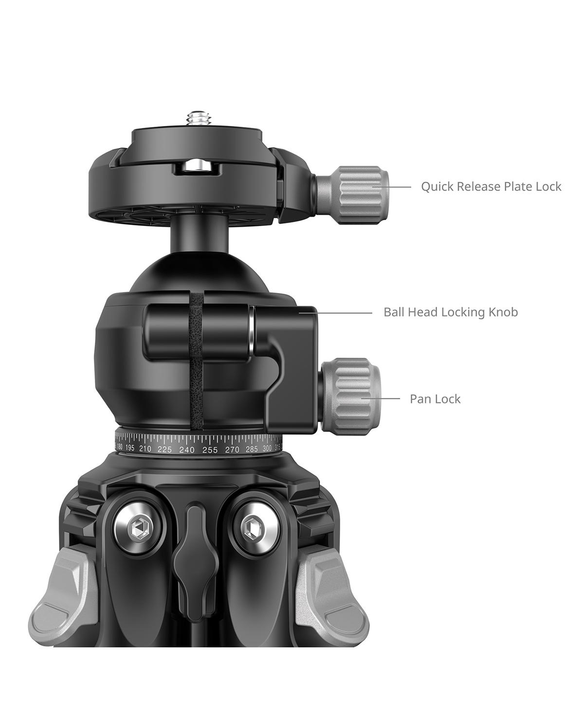 SmallRig 5876 Carbon Fiber Ball Head Portable Tripod