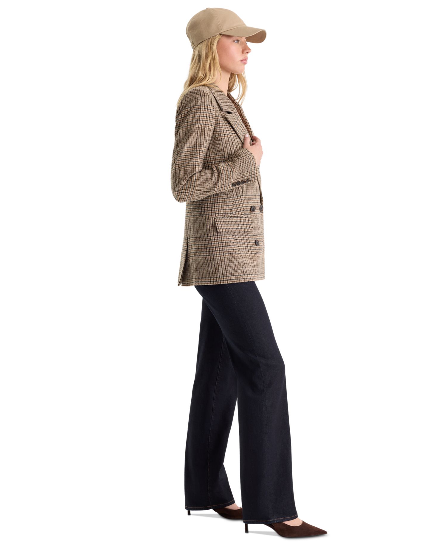Petite True Straight High-Waisted Jeans