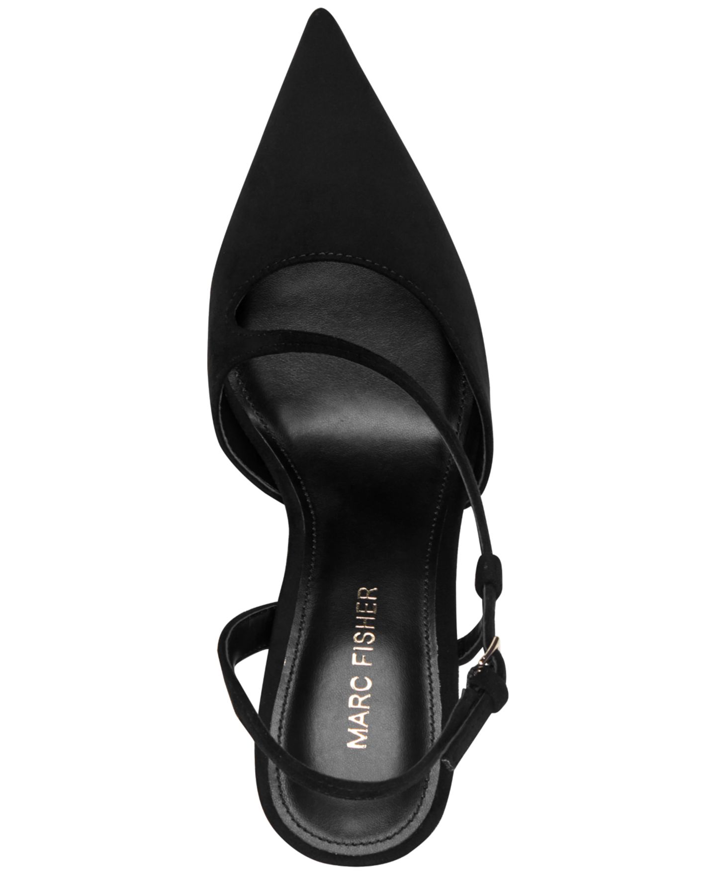 Женские туфли Marc Fisher Rhena Asymmetric Strap Dress Pumps, цвет: Чёрный — фото 4