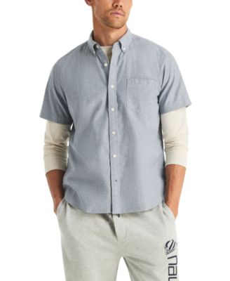 Men's Oxford Short-Sleeve Shirt