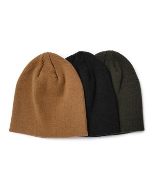 Men's 3 Pack Knit Beanie