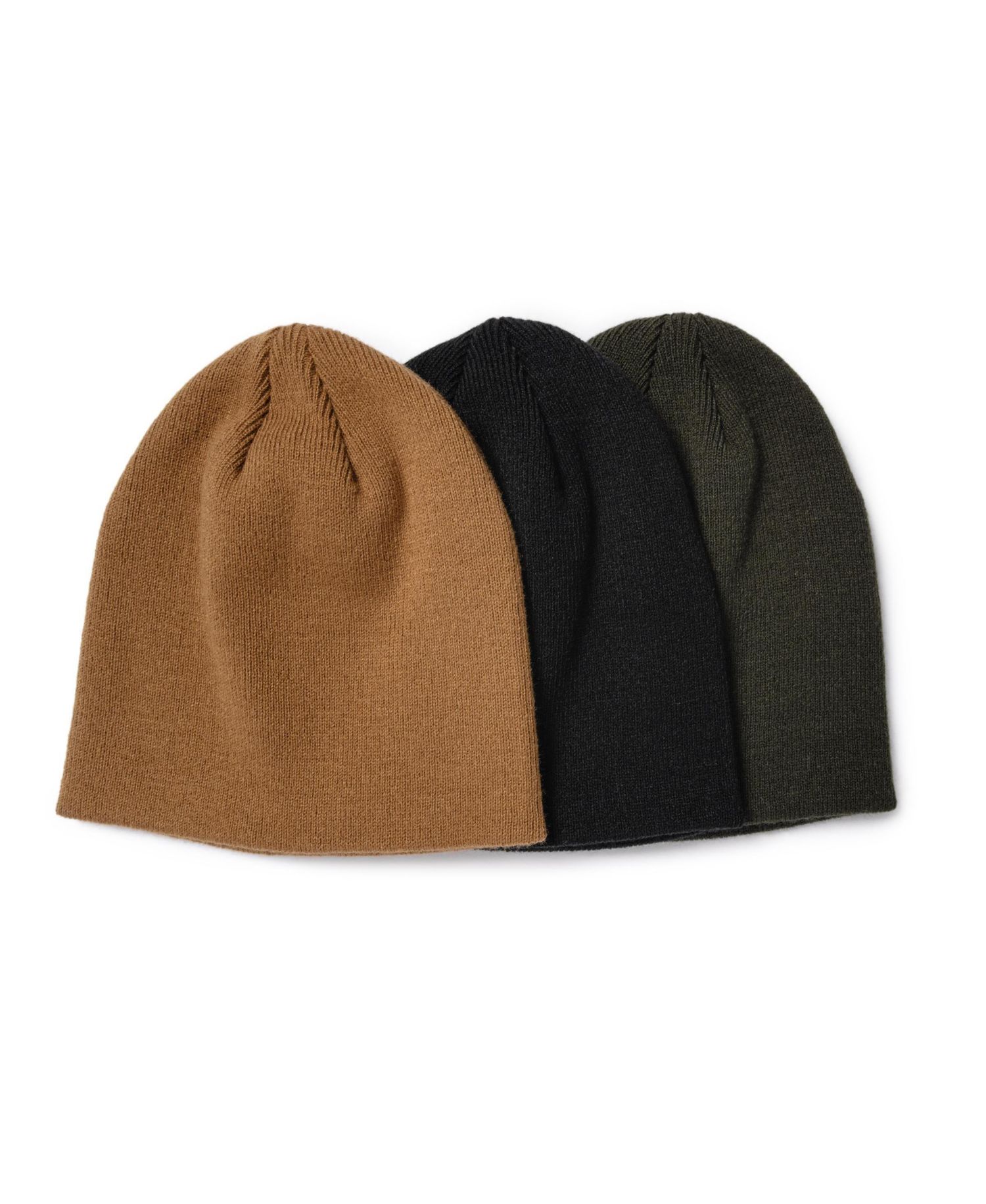 Men's 3 Pack Knit Beanie