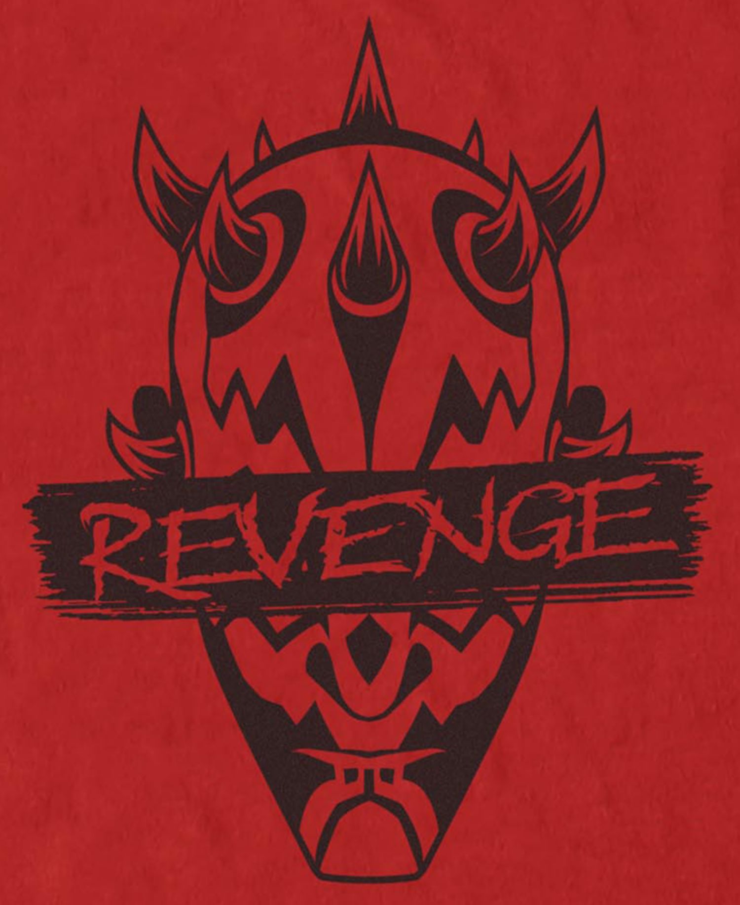 Men's Star Wars Revenge Face Graphic T-Shirt