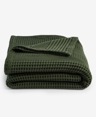 Cotton Waffle Blanket, King