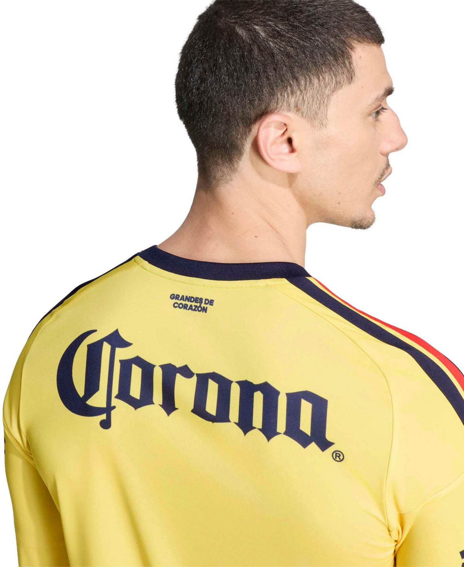 Men's Black Club America 2026/27 Home Replica Long Sleeve Jersey