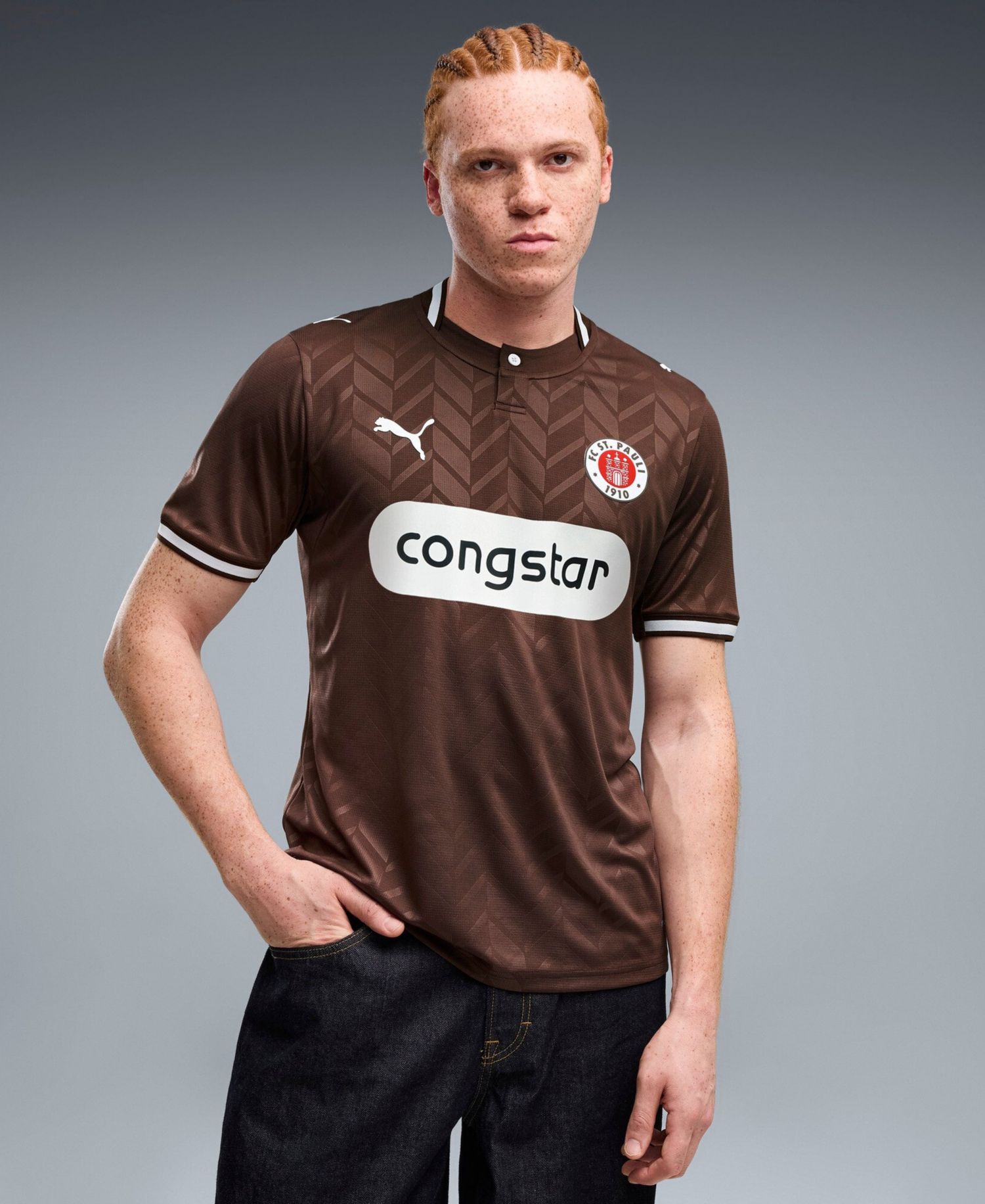Men's Brown St. Pauli 2026/27 Home Replica Jersey