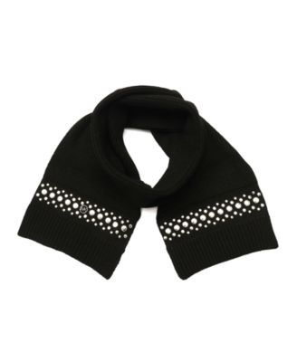 MICHAEL Scattered Stud Knit Scarf