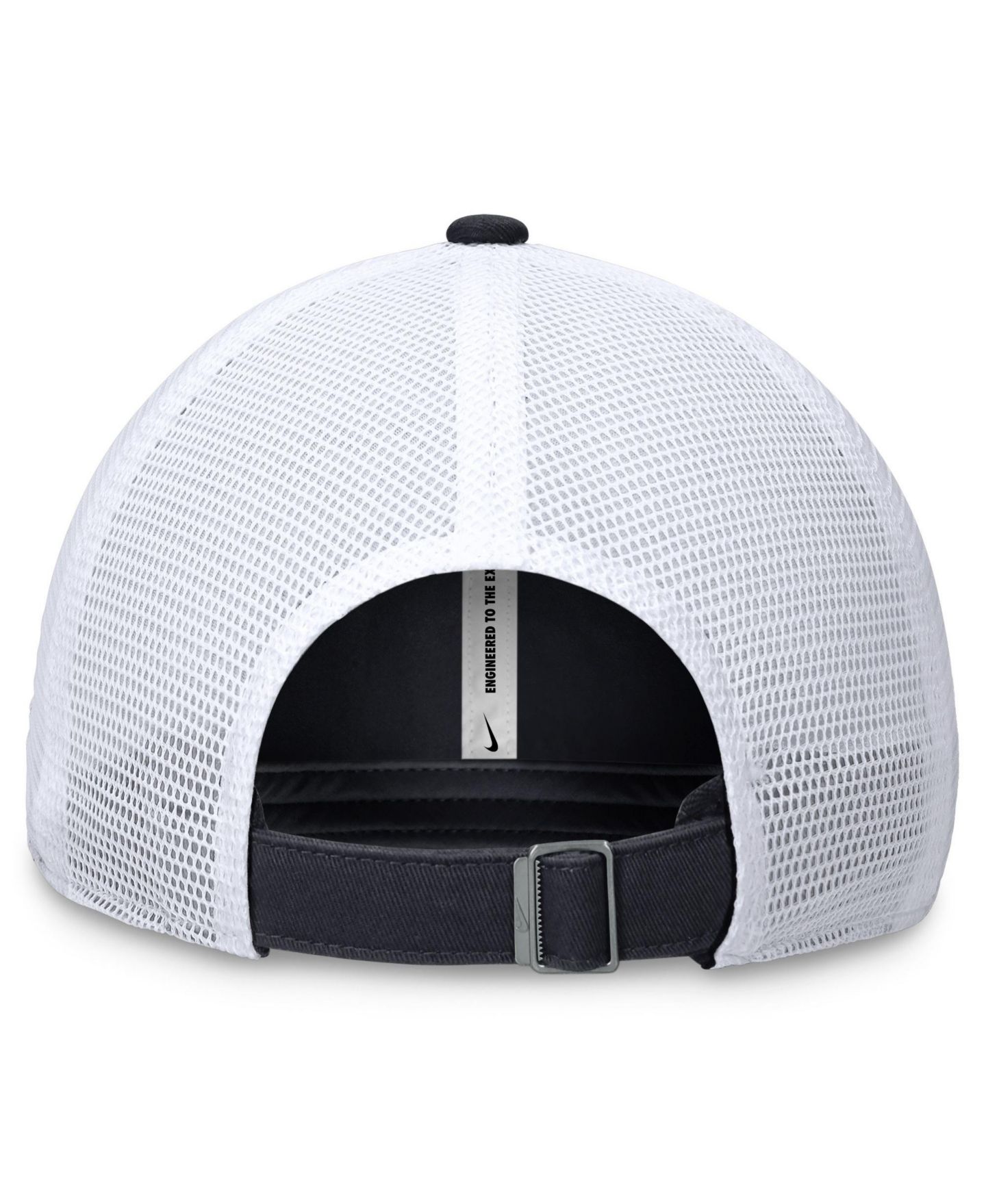 Мужская кепка Nike Navy Los Angeles Angels Club Trucker Adjustable Hat — фото 4
