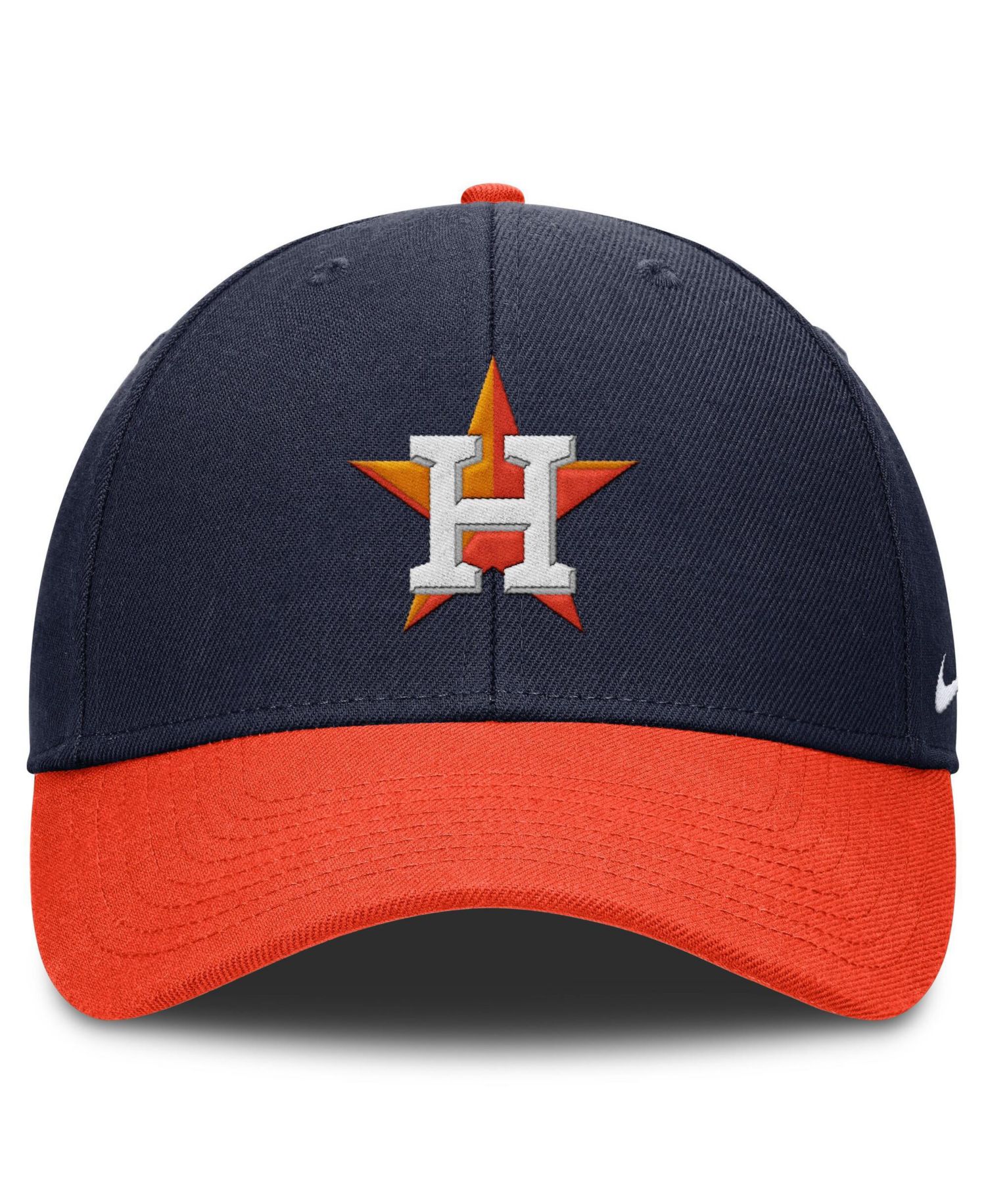 Men's Navy/Orange Houston Astros Dri-FIT Club Adjustable Hat