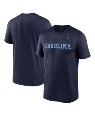 Men's Navy North Carolina Tar Heels Primetime Legend Wordmark T-Shirt