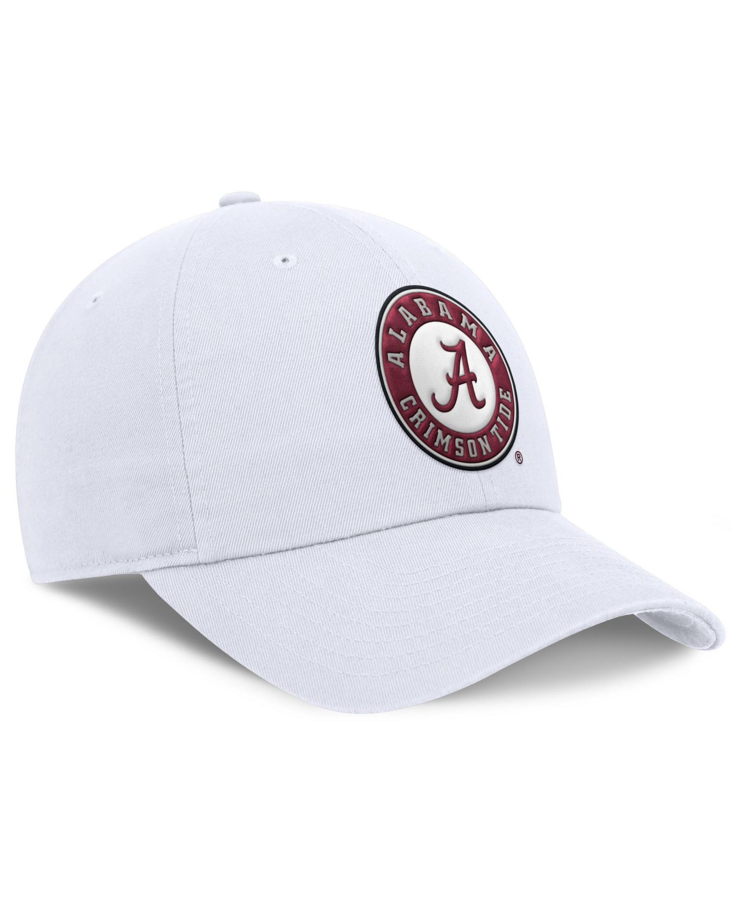 Men's White Alabama Crimson Tide Club Dri-FIT Adjustable Hat