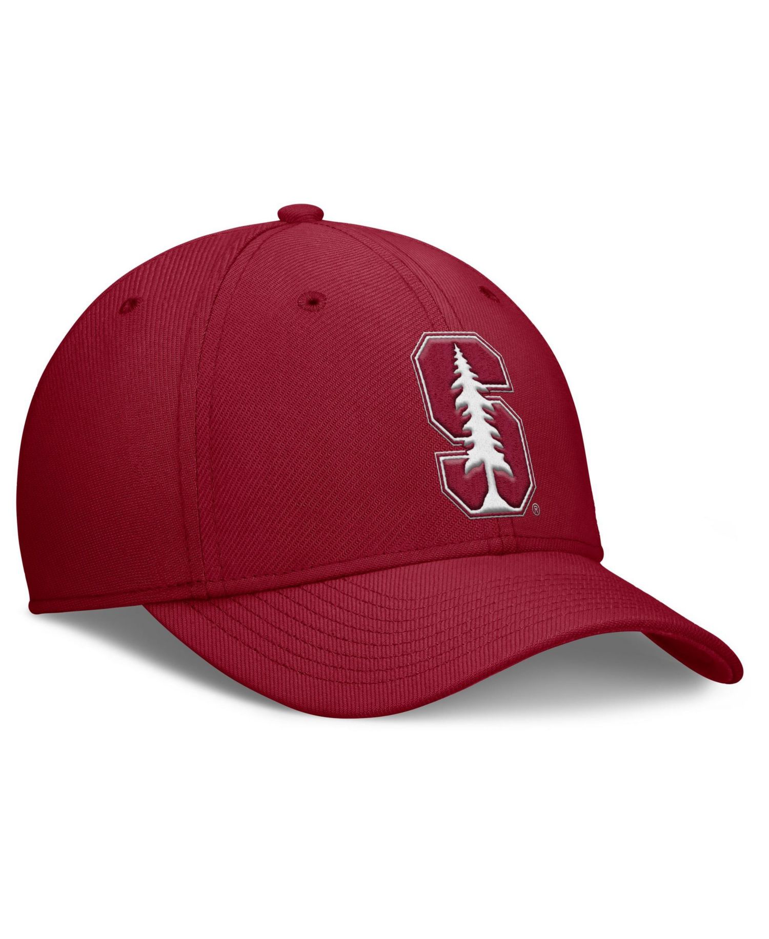 Men's Cardinal Stanford Cardinal Rise SwooshFlex Dri-FIT Hat