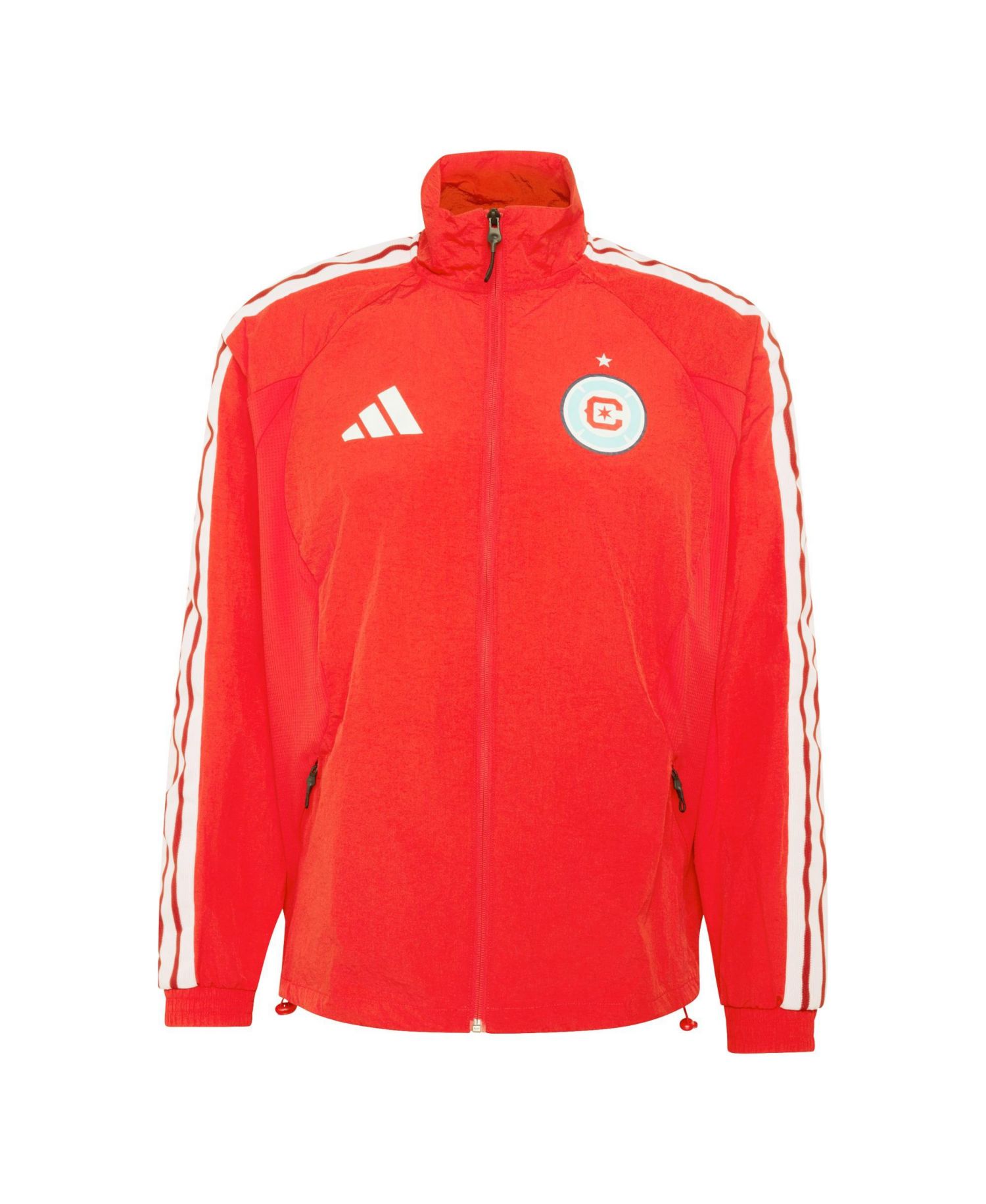 Men's Red Chicago Fire 2026 Anthem Raglan Full-zip Jacket