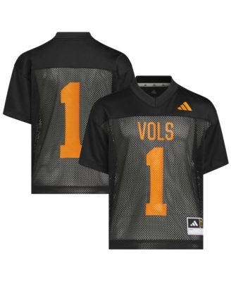 Big Boys and Girls Black Tennessee Volunteers Tailgate Jersey
