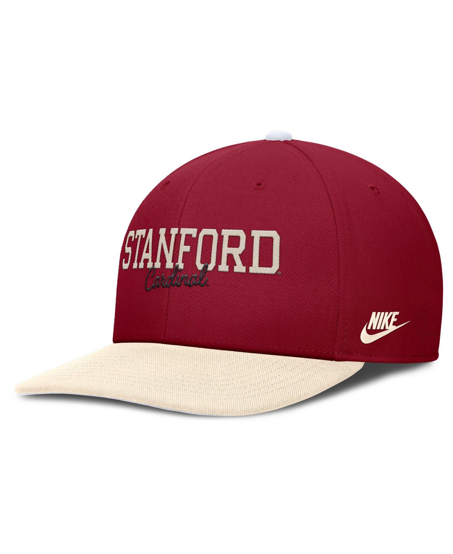 Men's Cardinal/Cream Stanford Cardinal Pro Legacy Script snapback Hat