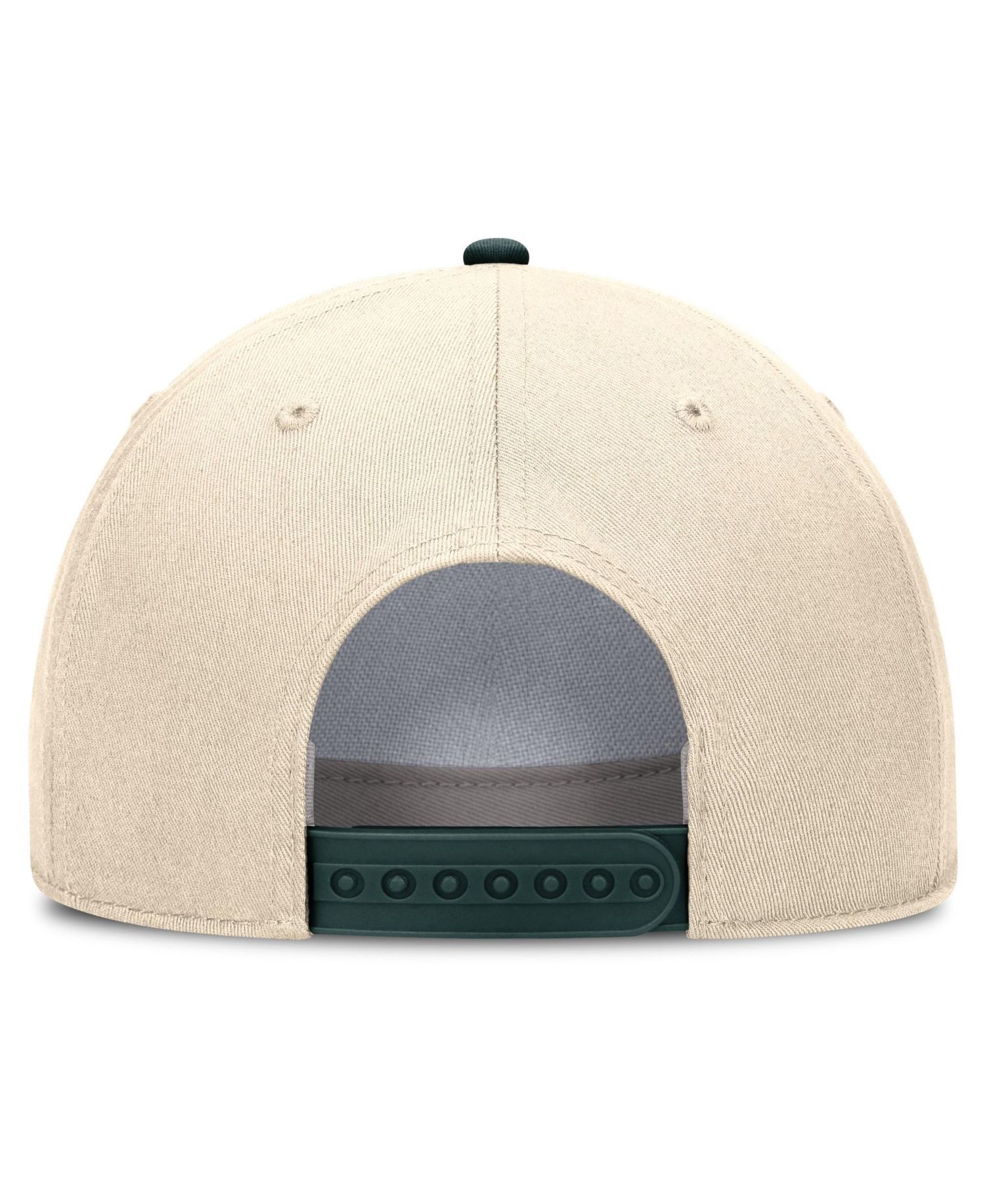 Men's and Women's Natural Michigan State Spartans 2026 Primetime Natural 5-Panel Rope 2-Tone Rise Hat
